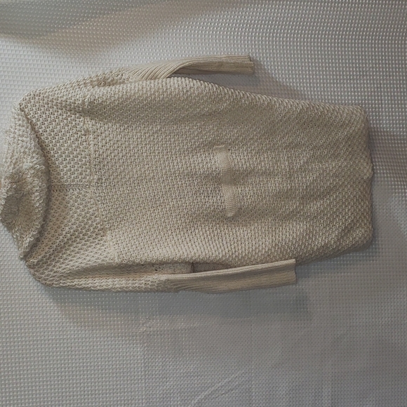 4/20 Labworks Women’s Open Front Knitted Cardigan Sweater Shall Collar Small - Picture 7 of 8